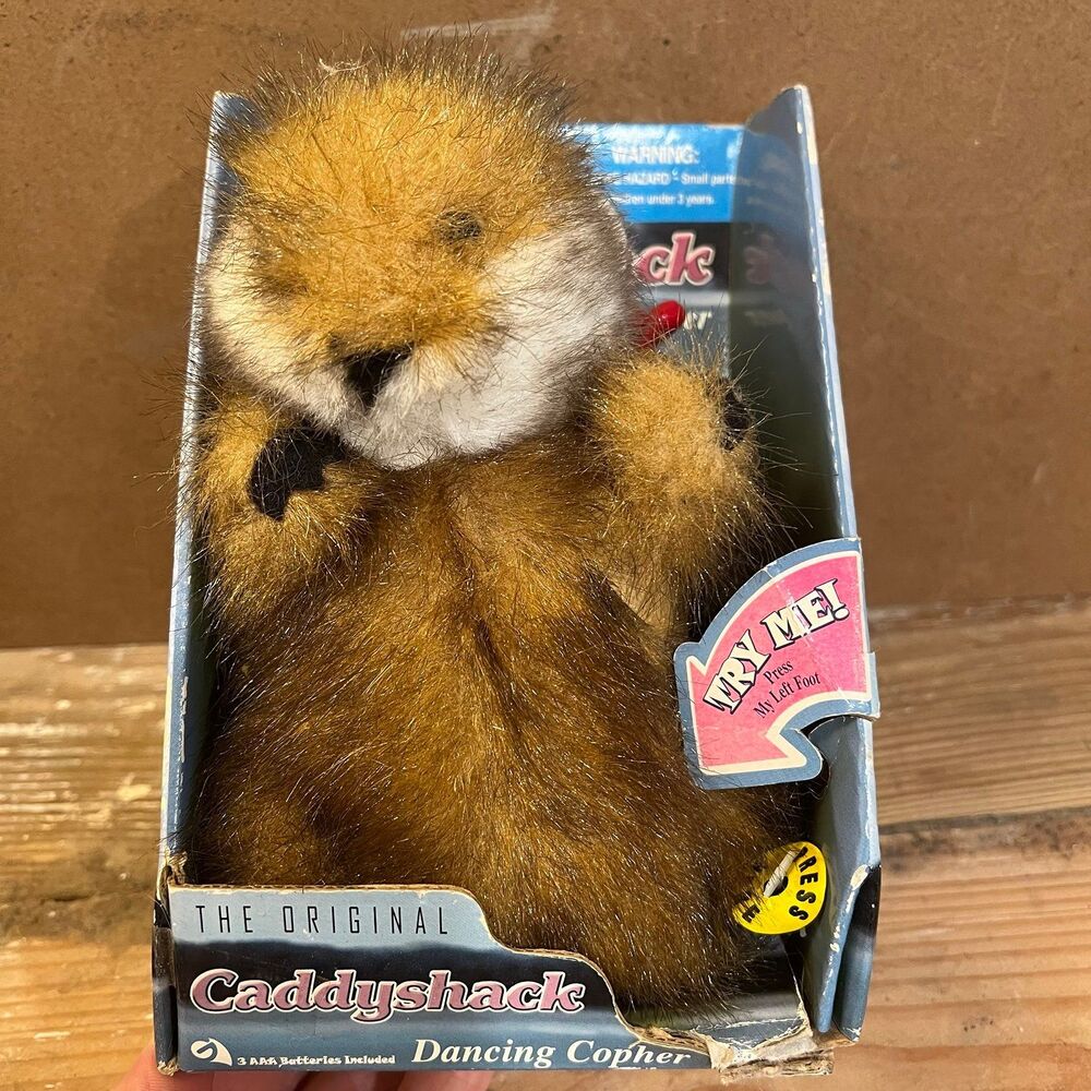 Caddyshack Golpher with a golf bag in original packaging 2002